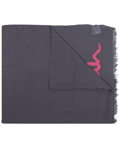 PS by Paul Smith Scarf Logo - Blue
