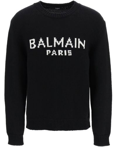 Balmain Jumpers - Black