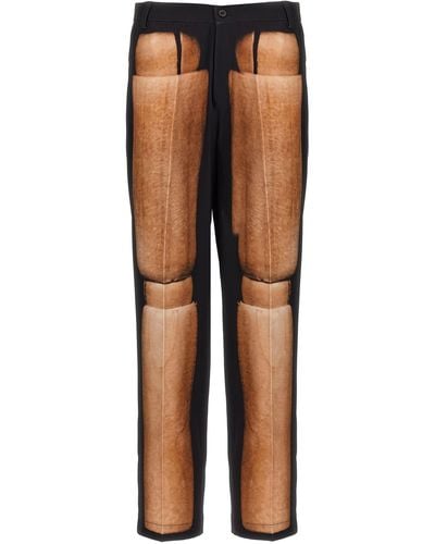 Kidsuper Mannequin Suit Bottom Trousers - Brown