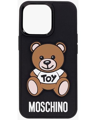 Moschino Iphone 13 Pro Case - Black