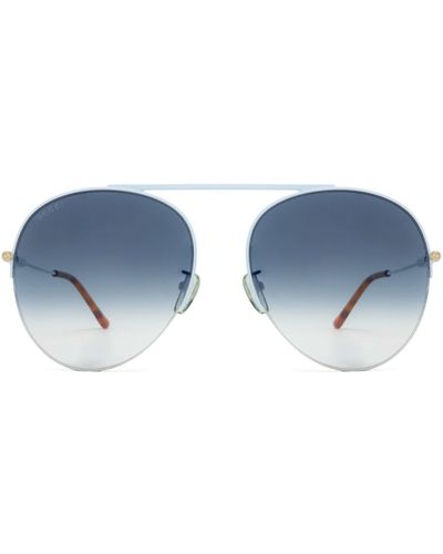 Gucci Gg1413S Sunglasses - Blue