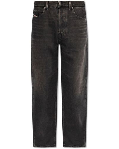 DIESEL 2010 D-Macs Straight-Leg Jeans - Black