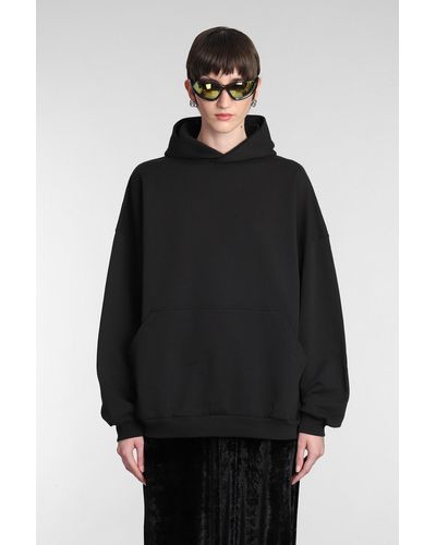 Balenciaga Sweatshirt In Cotton - Black
