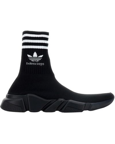 Balenciaga Speed Sneakers X Adidas - Black