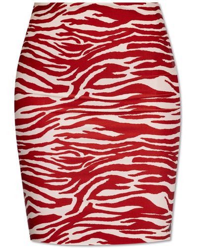 The Attico Beach Skirt From The 'Join Us - Red
