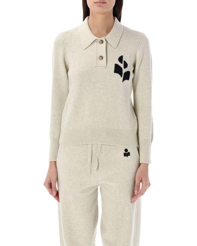 Isabel Marant Nola Sweater - Natural