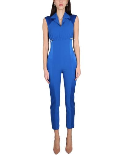 Boutique Moschino Sport Chic Jumpsuit - Blue