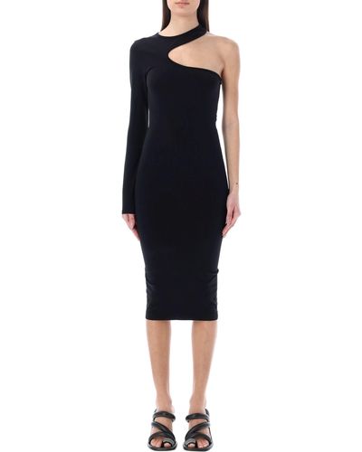 Helmut Lang Cut-Out Dress - Black