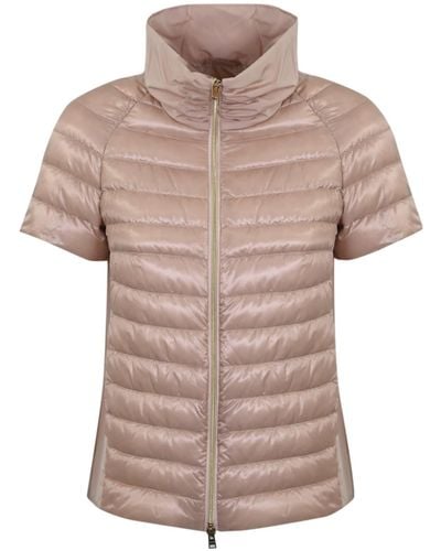 Herno Short-Sleeved Down Jacket - Multicolour