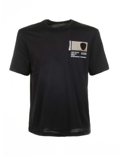 Blauer Crew Neck T-Shirt - Black