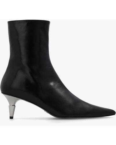 Proenza Schouler Spike Heeled Ankle Boots - Black