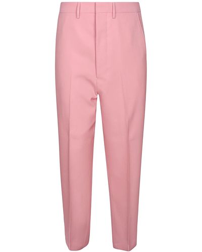 Ami Paris Concealed Trousers - Pink