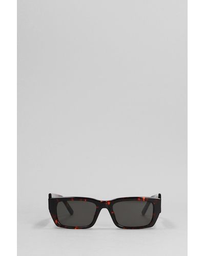 Palm Angels Sunglasses In Brown Acrylic - Grey