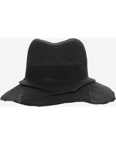 Reinhard Plank Straw Hat - Black