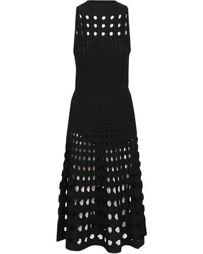 Jonathan Simkhai Nash S/L Midi Dress - Black