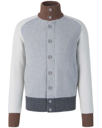 Herno grey cardigan cheap