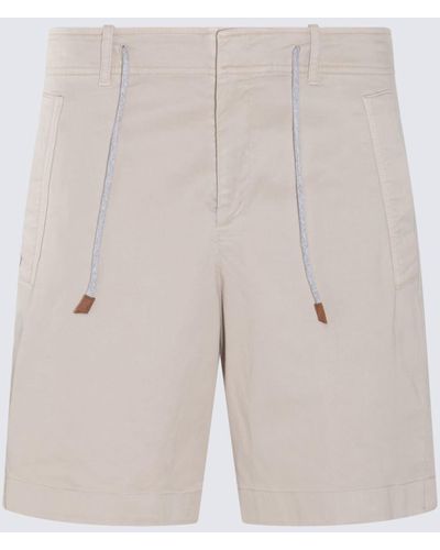 Eleventy Cotton Shorts - Natural