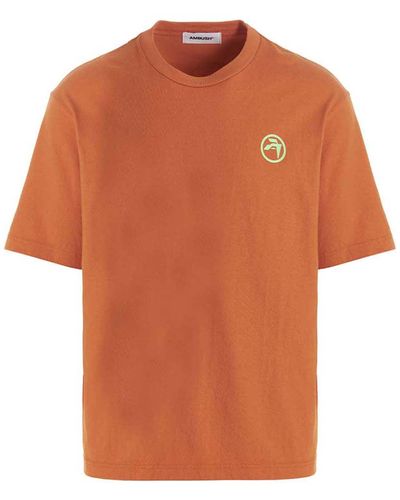 Ambush T-shirt ' Records' - Orange