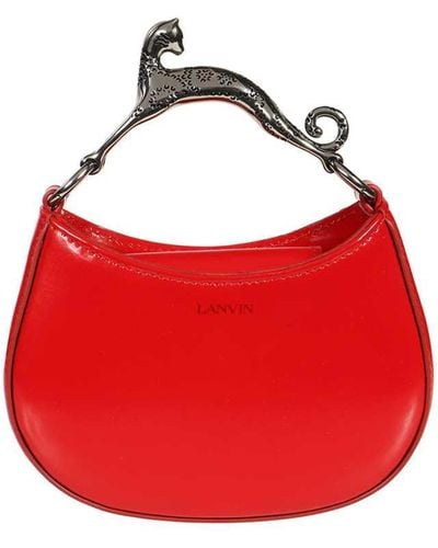 Lanvin Leather Handbag - Red