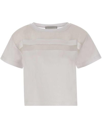 Iceberg Cotton Jersey T-Shirt - White
