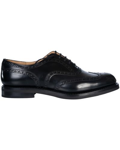 Church's Classic Lace-Up Derby Shoes - Black