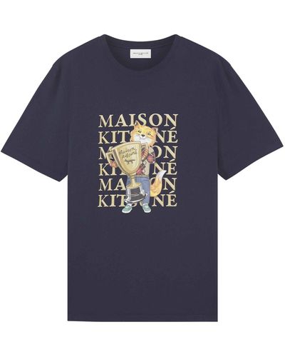 Maison Kitsuné T-shirt - Blue