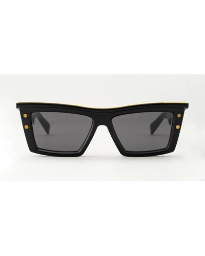 Balmain B-vii - Black / Gold Sunglasses