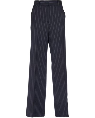 MSGM Pinstripe Pants - Blue