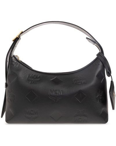 MCM 'aren Small' Shoulder Bag, - Black