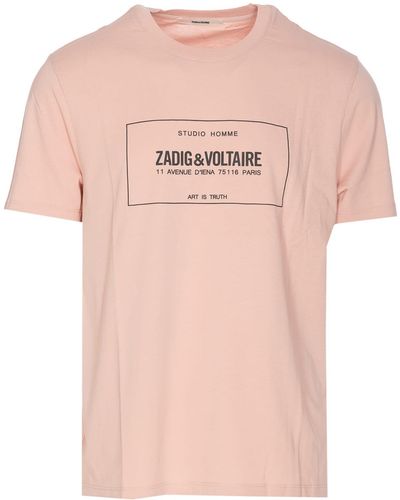 Zadig & Voltaire Ted Blason T-Shirt - Pink
