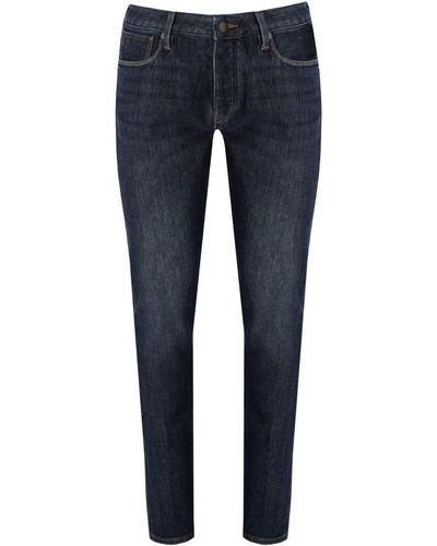 Emporio Armani J75 Dark Blue Jeans