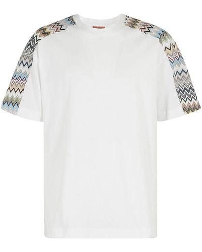 Missoni Short Sleeve T Shirt - White