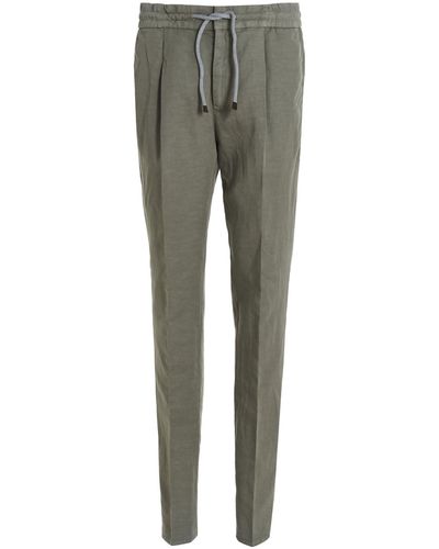 Brunello Cucinelli Drawstring Pants - Gray
