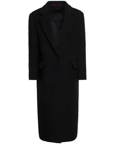 Valentino Look 18 Cappotto Collection Spongy Wool - Black