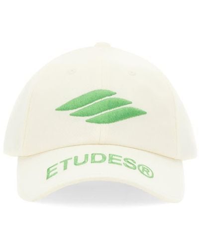 Etudes Studio Baseball Hat With Logo Embroidery - Green