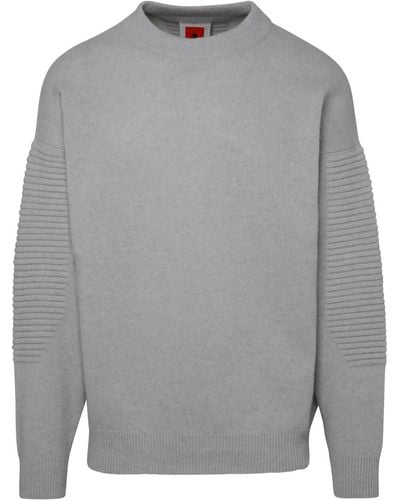 Ferrari Cashmere Blend Sweater - Gray