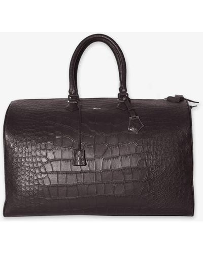 Larusmiani Handbag Mississipi Luggage - Black