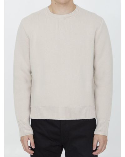 Lanvin Wool And Cashmere Jumper - White