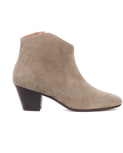 Isabel Marant Dicket Ankle Boots - Grey