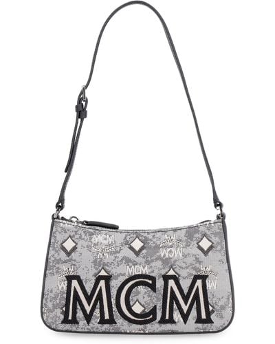 Mcm black and red bag cheap