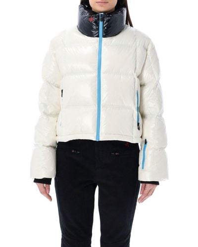 Perfect Moment Nevada Quilted Glossed-shell Down Ski Jacket - White