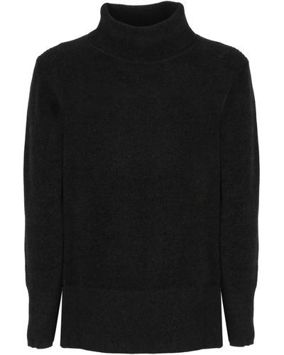 Rrd Velvet Sweater - Black