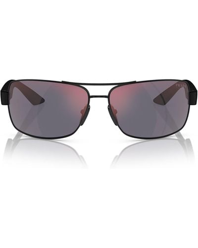 Prada Linea Rossa Ps 50Zs Matte Sunglasses - Multicolour