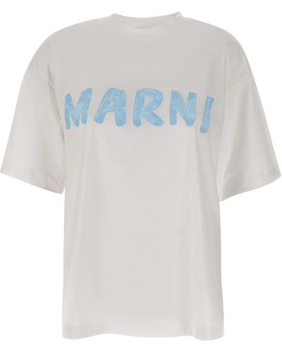 Marni Organic Cotton T-Shirt - White