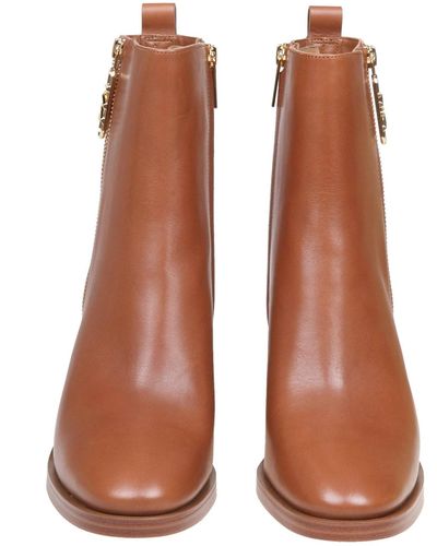 Michael Kors Regan Mid Bootie - Brown