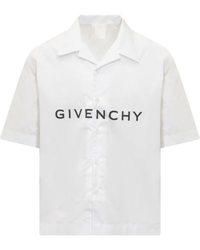 Givenchy Shirt With Logo - White