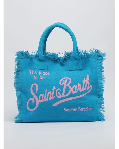 Mc2 Saint Barth Vanity Shoulder Bag - Blue