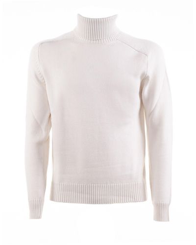 Paolo Pecora Turtleneck Wool Sweater - White