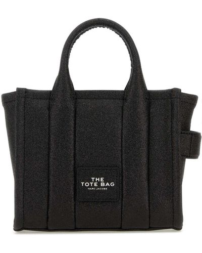 Marc Jacobs Canvas Small The Tote Bag Handbag - Black