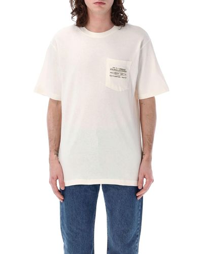 Filson Embroidered Pocket T-Shirt - White